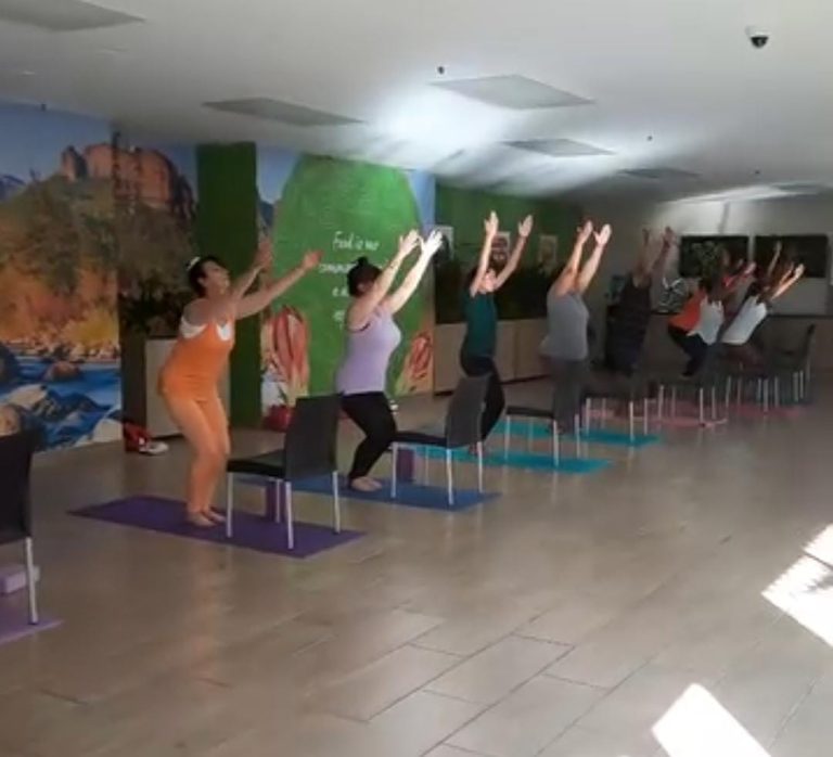 weekly corporate yoga classes